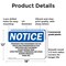 Signmission Fragrance Free Environment For The Health, 18 in W x Rectangle, Plastic OS-2PACK-NS-P-1218-L-12907 - alternate 5